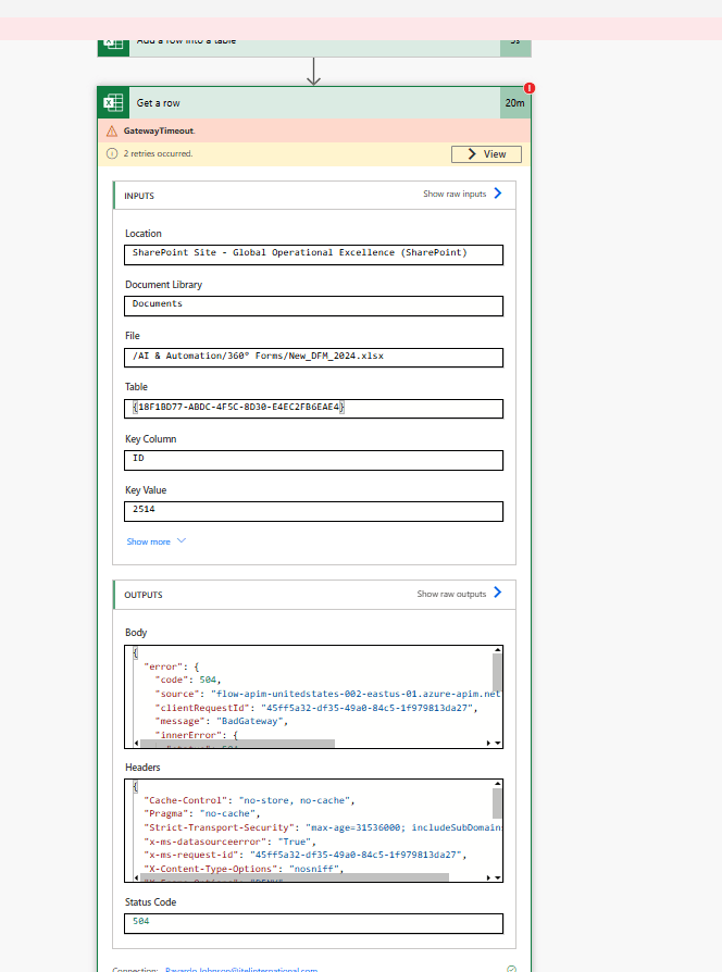Hi guys - I have a microsoft forms that runs into a sharepoint list ...