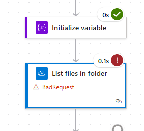 Flow run failed in Power Automate - Microsoft Q&A