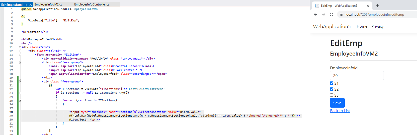 selecting the checkboxes on Page Load - Microsoft Q&A