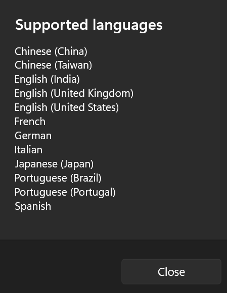 No install button on Microsoft Translator - Microsoft Q&A