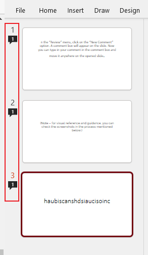 Powerpoint: Annoying comment pane hide/show-behaviour - Microsoft Q&A