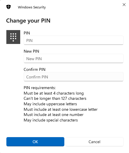 How do i make my pin go back to only using numbers? - Microsoft Q&A