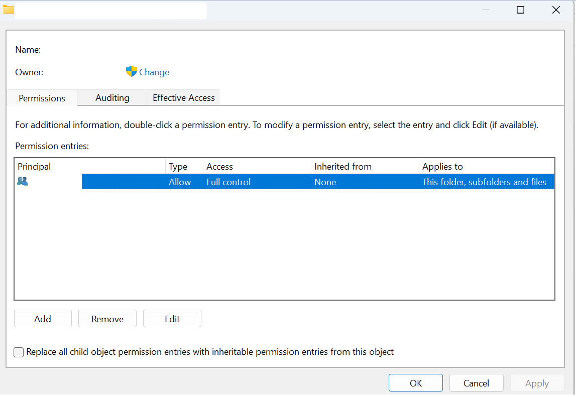 Local user cannot access files in Window 11 - Microsoft Q&A
