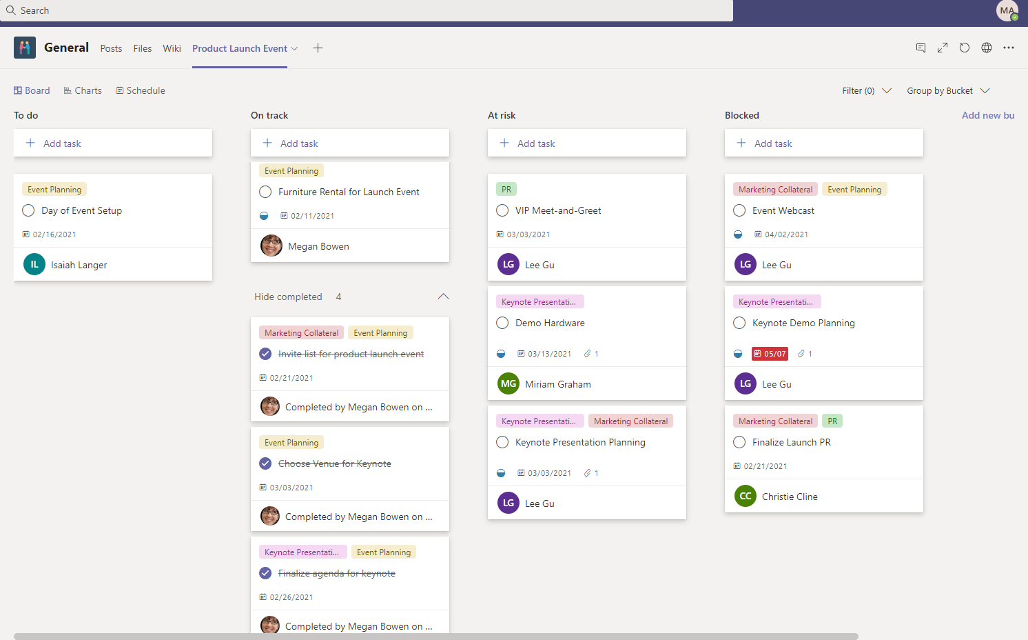 Department Tasks - Microsoft Q&A