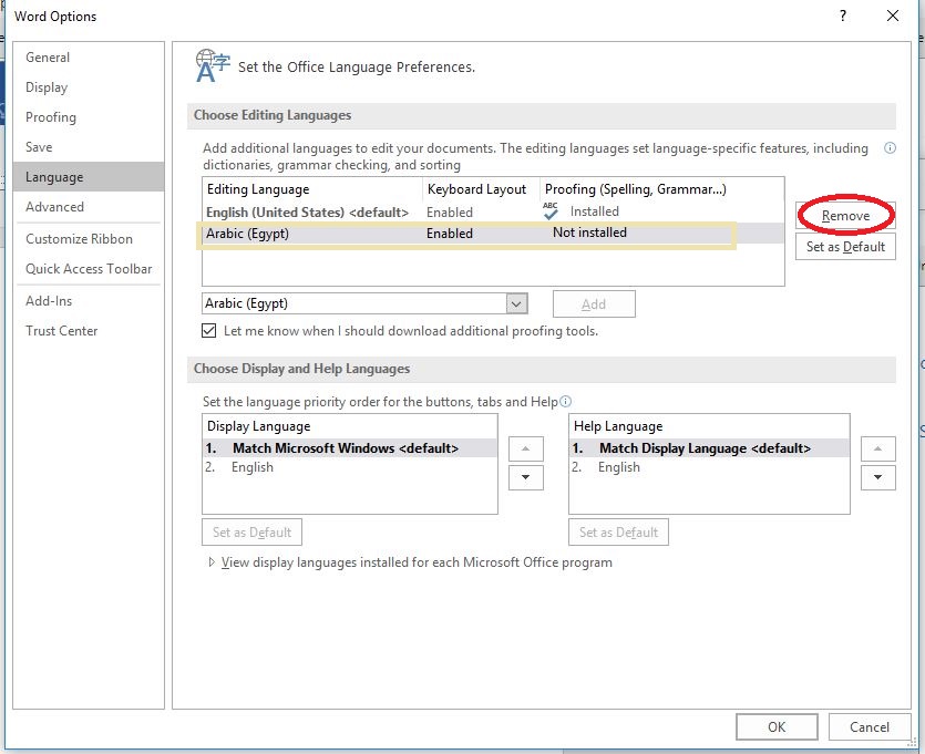 Typing Error in WOrd - Microsoft Q&A