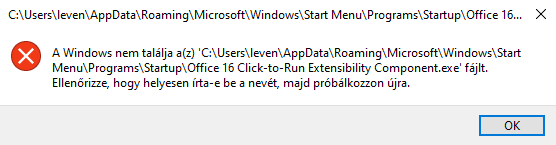 Office 16 click to run extensibility component - Microsoft Q&A