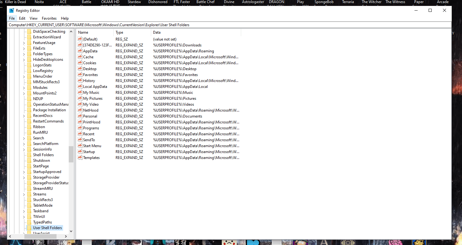 How to enable the location tab for a folder in my documents folder ...