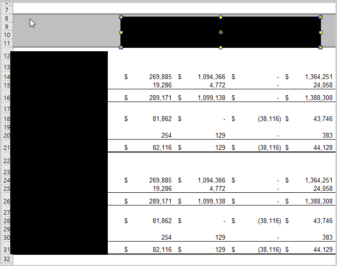 Accounting Format in Word Tables using Excel Paste Link - Microsoft Q&A