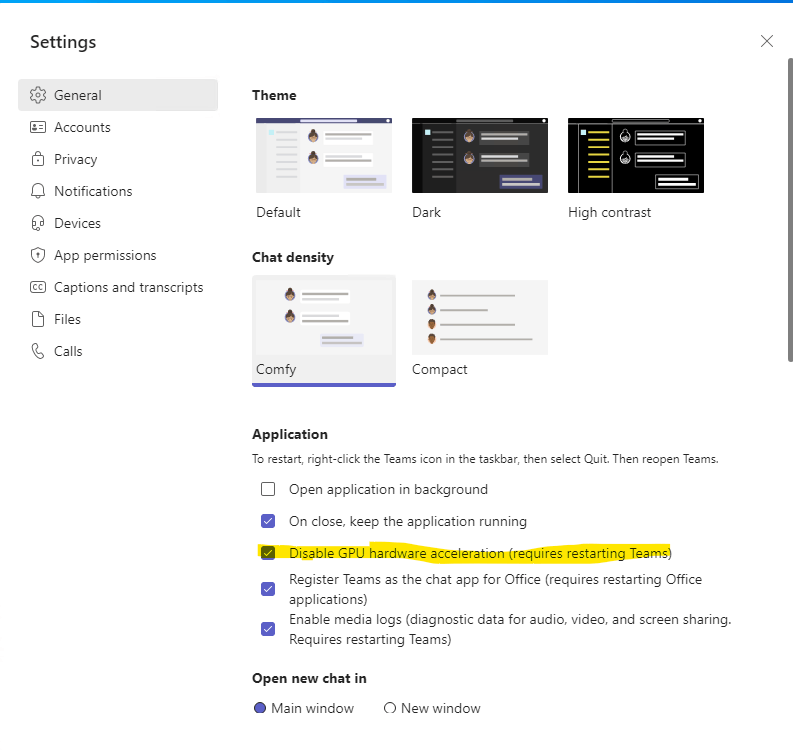 Microsft Teams crashes when joining a call - Microsoft Q&A
