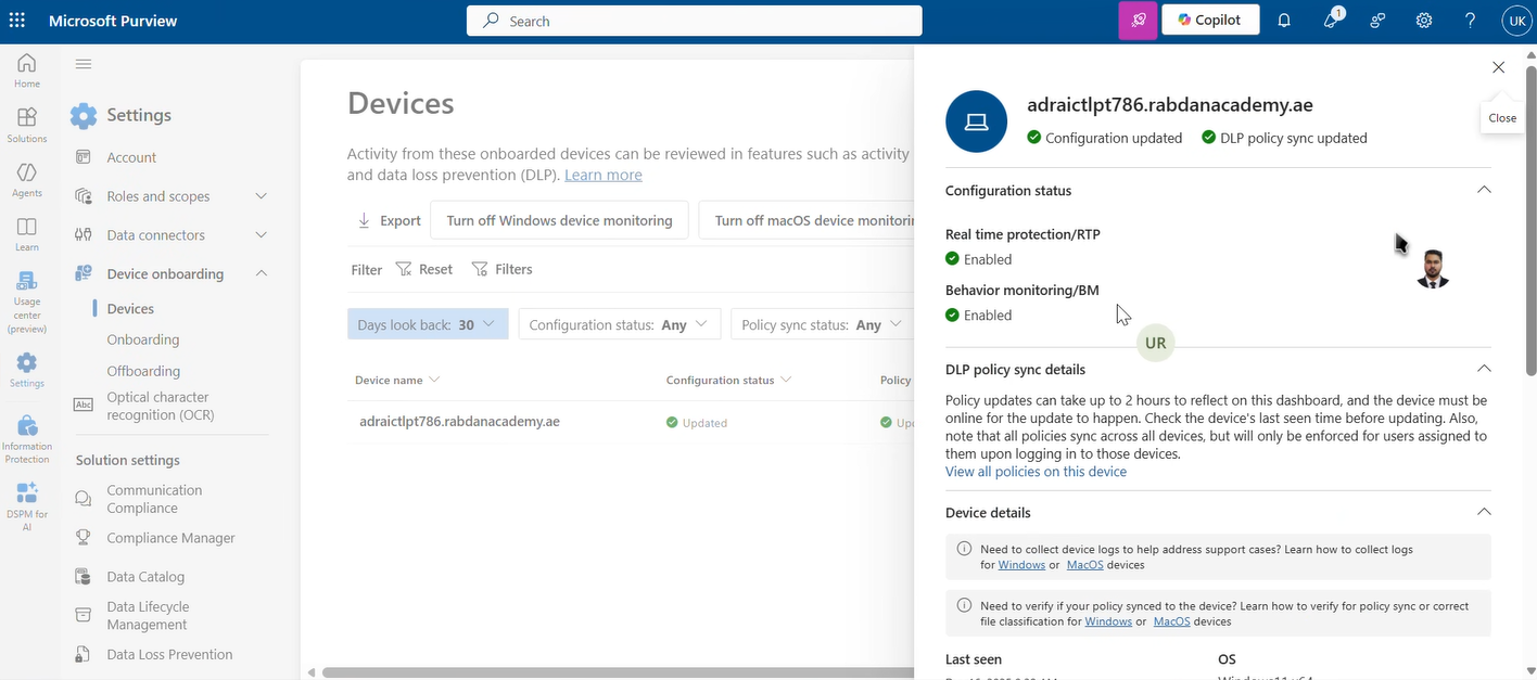 Endpoint DLP Not Enforcing Real-Time Blocking - Microsoft Q&A