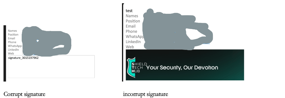 Broken Image in my signature. - Microsoft Q&A