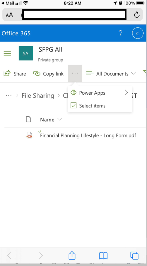 Uploading to Sharepoint link with on mobile device for external users ...