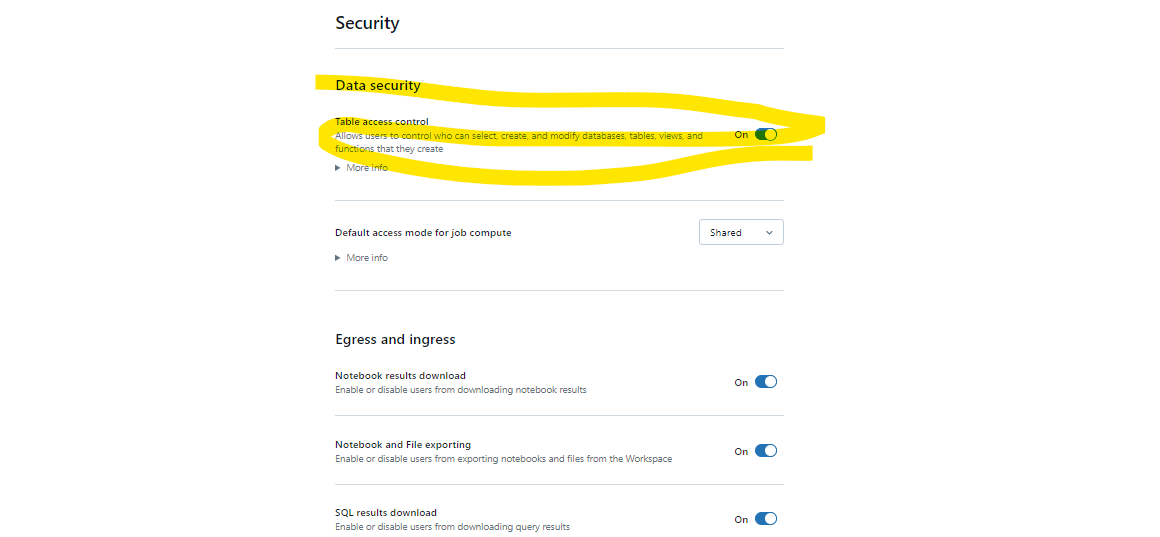 How can I see the external table created on the legacy hive_metastore
