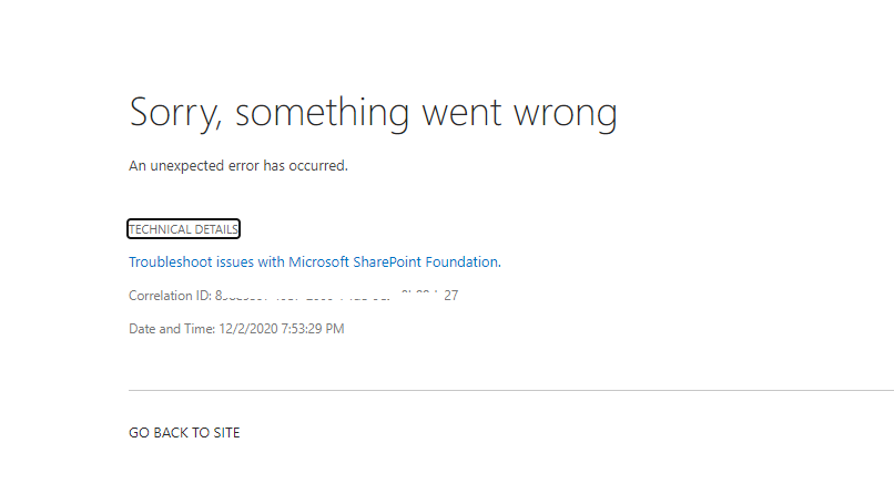 Type column missing - Microsoft Q&A