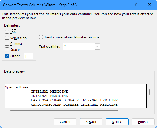 How to split data that has delimiter to a new column - Microsoft Q&A
