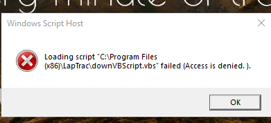 How to fix loading script