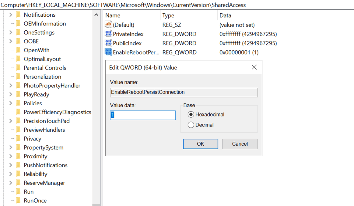 windows 10 to windows 11 file sharing problem