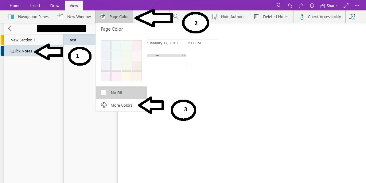 how do you change the color of a note in quick notes? I would like a ...