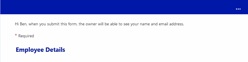 Microsoft Forms has a comment that I can only see in preview - Unable ...
