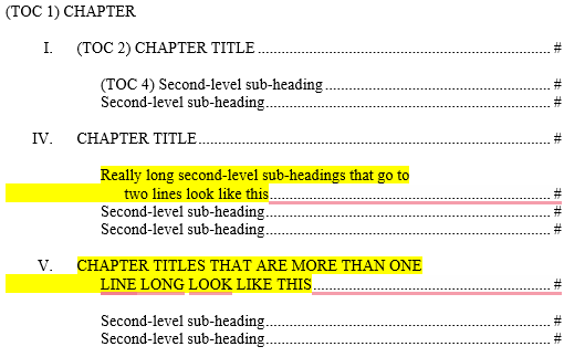 Troubleshoot: hanging indent moves entire paragraph in table of ...
