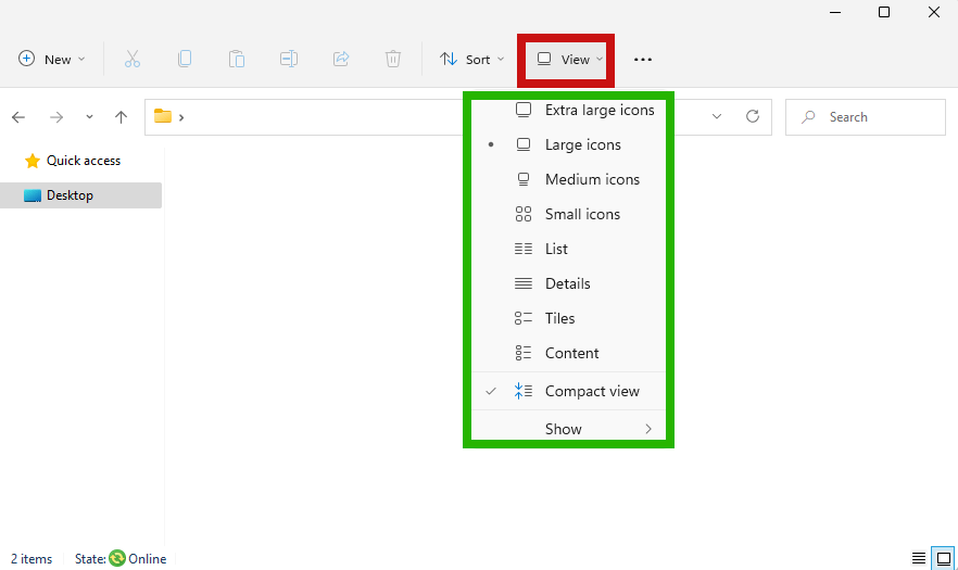 Icon size whilst dragging and dropping. - Microsoft Q&A
