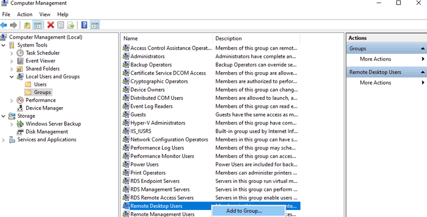 RD Client says password and user are wrong but they aren't (on mobile ...