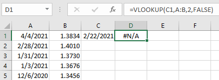 Lookup value between two dates in a single column - Microsoft Q&A