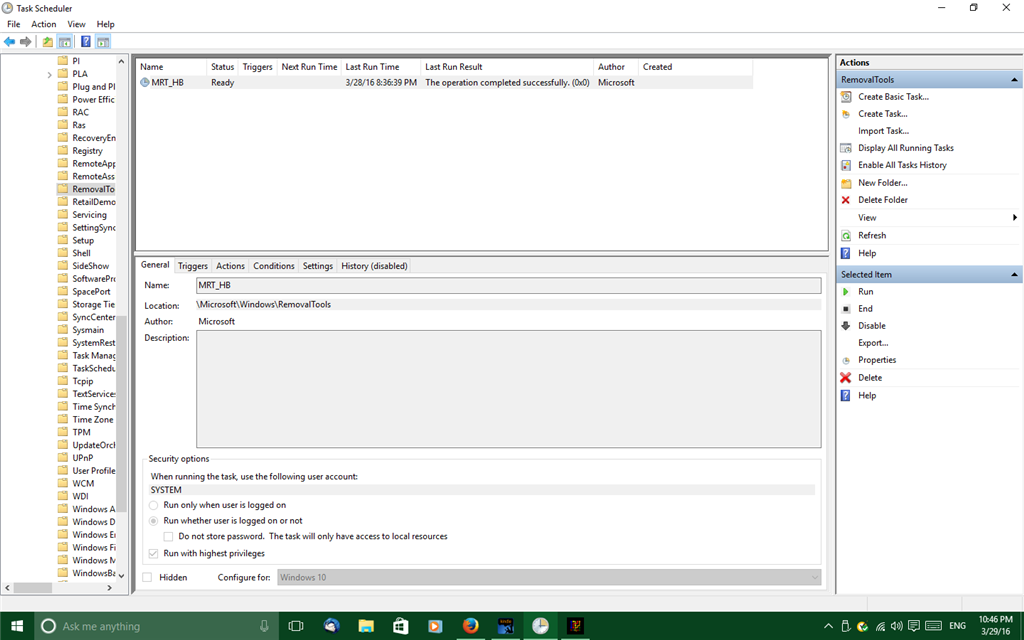 MRT_HB or MRT_ERROR_HB or MRT.exe runs daily instead of multiple times ...