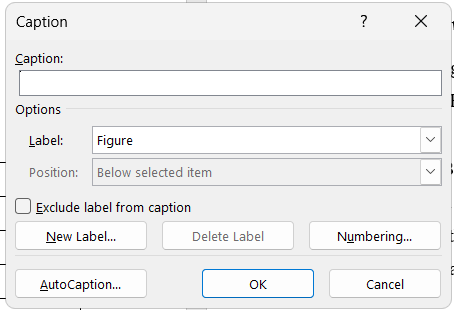 How to fix it ? the caption in word - Microsoft Q&A