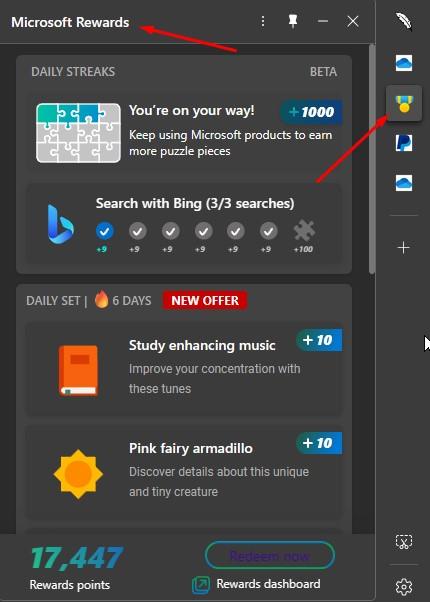 my edge sidebar action centre is not showing pls help - Microsoft Q&A