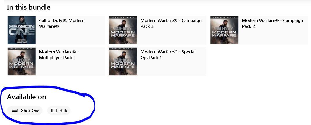 Is the game call of duty sold on the Microsoft store for PC as well ...