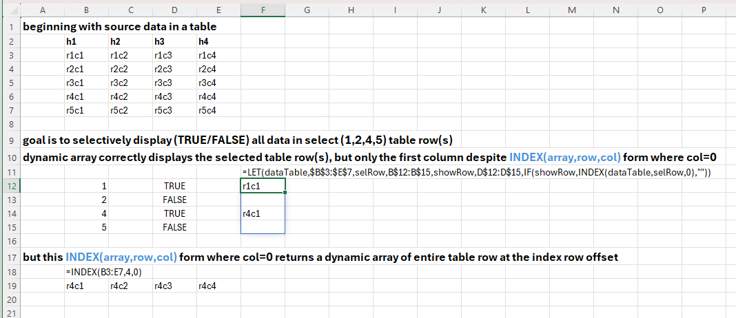 INDEX(array,row,0) use case not spilling dynamic array row, just column ...