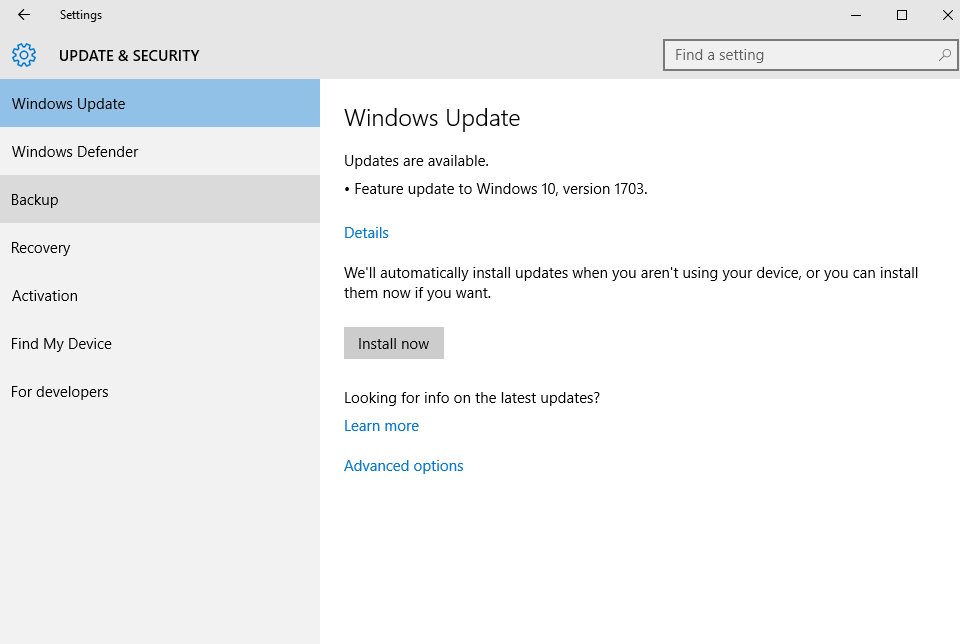 windows 10 says it needs to update for security reasons, then updates ...