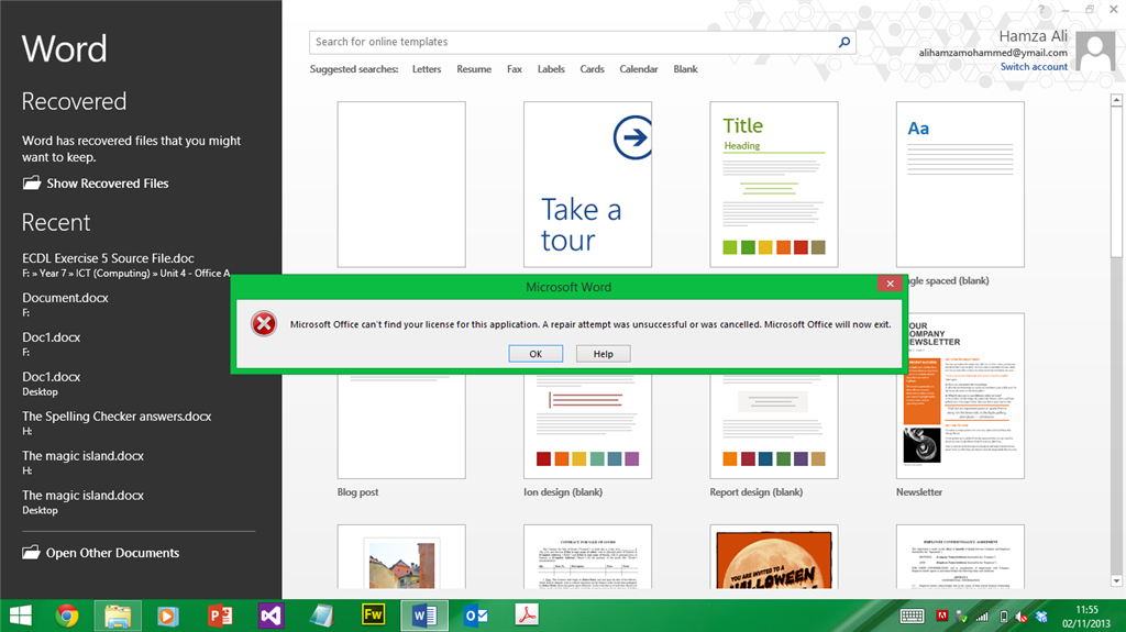 Windows 8.1 and Office 2013 activation error - Microsoft Q&A