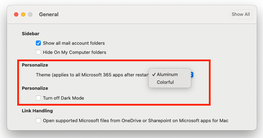 Microsoft Outlook version 16.85.2 for Mac will not allow me to alter ...