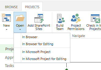 I can't see my web project in the desktop app and can't import an Excel ...