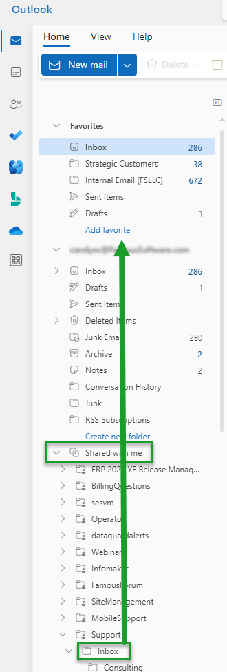 Add Public Folders to Favorites in Outlook - Microsoft Q&A