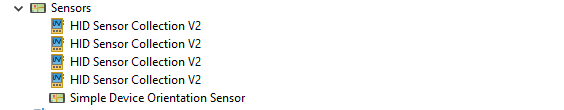 DEVICE MANAGER SENSOR