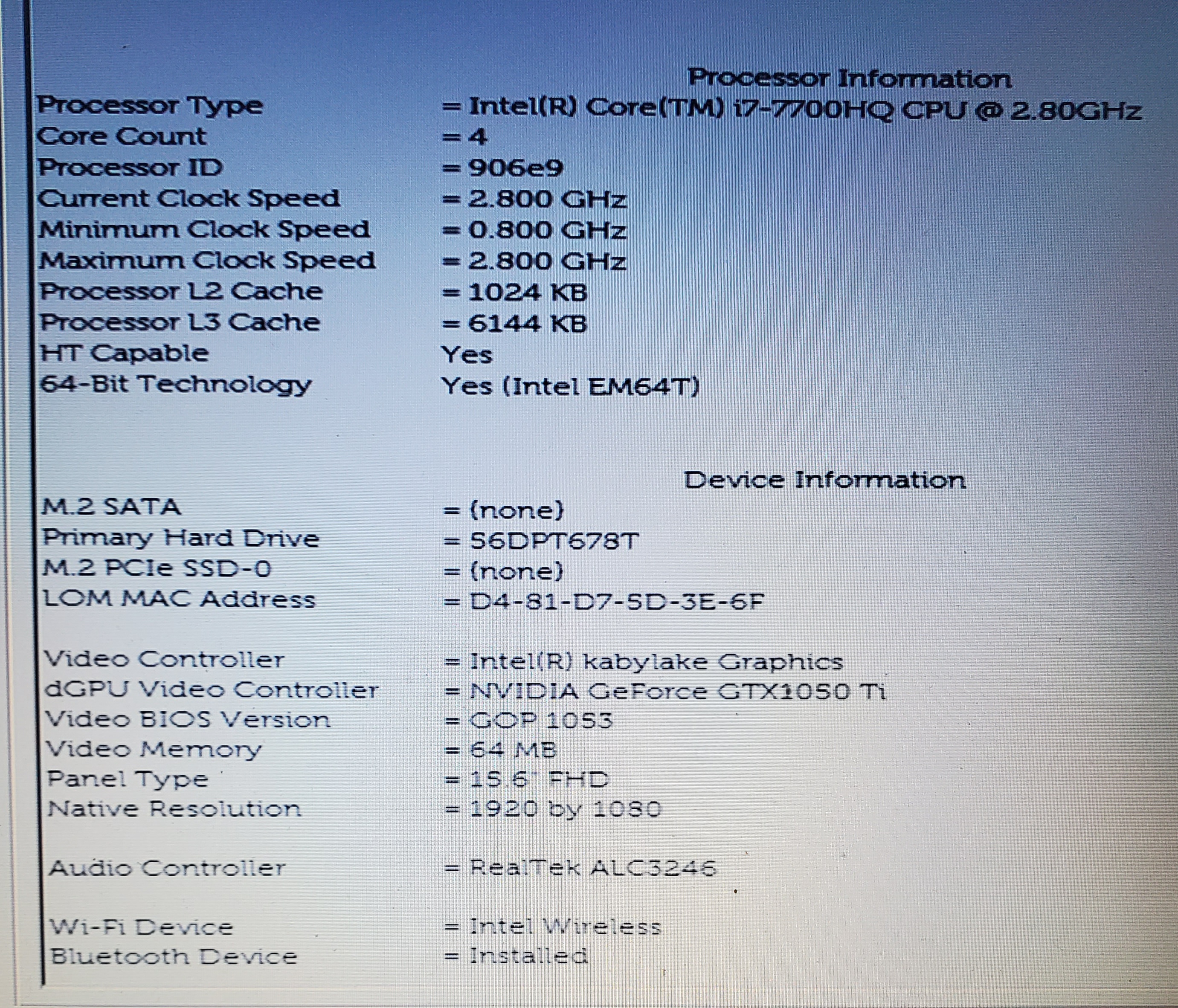 Inspiron 15 7000 gaming: Windows 10 not able to boot - Microsoft Q&A