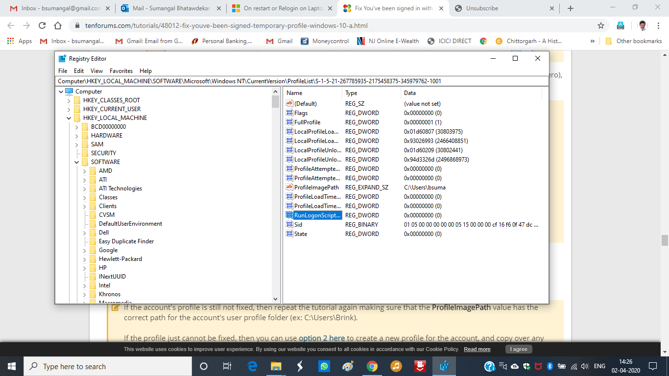 Error on Login - Explorer - 1 