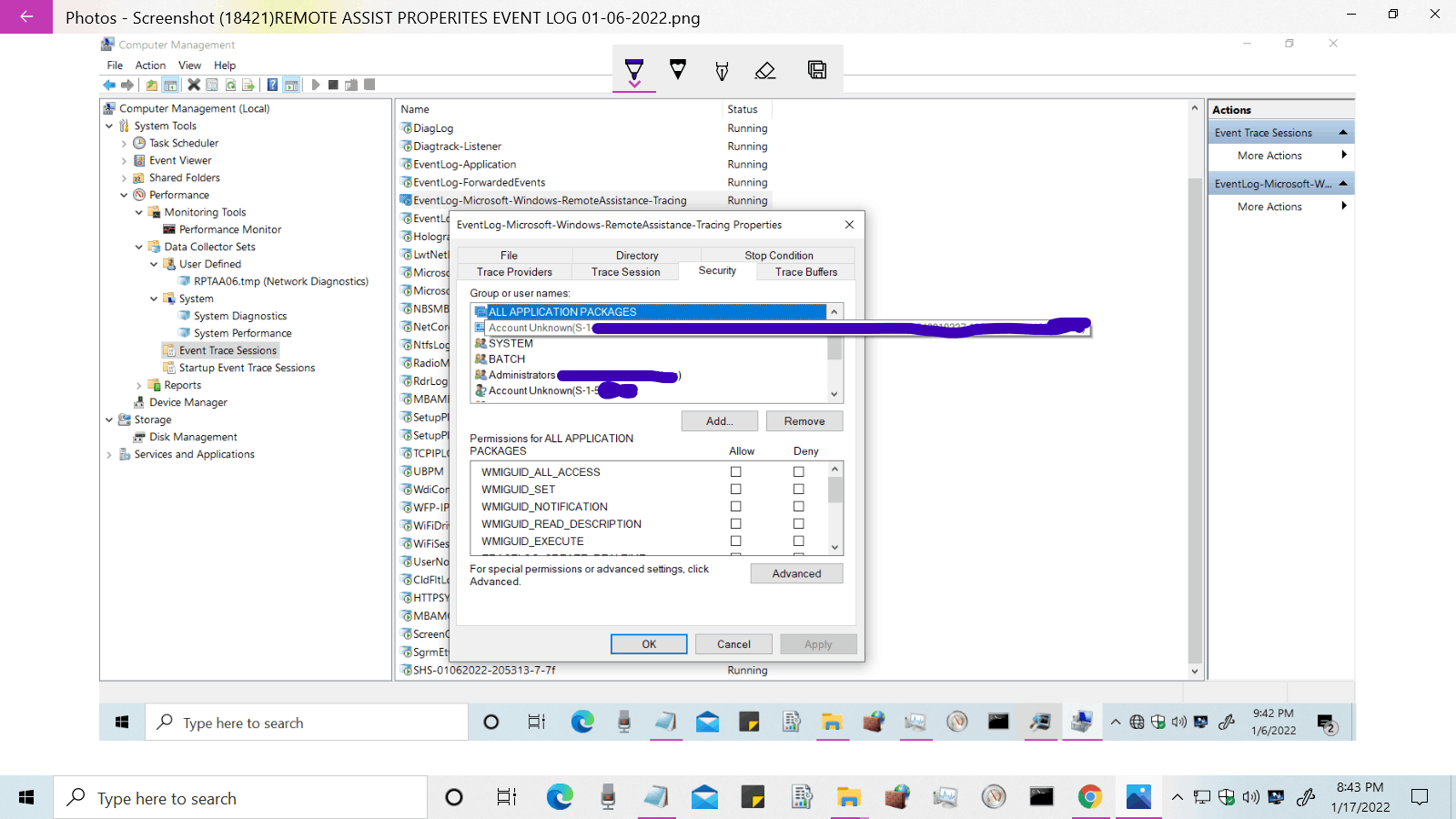 HOW TO FIND WHO IS ACCESSING AN 