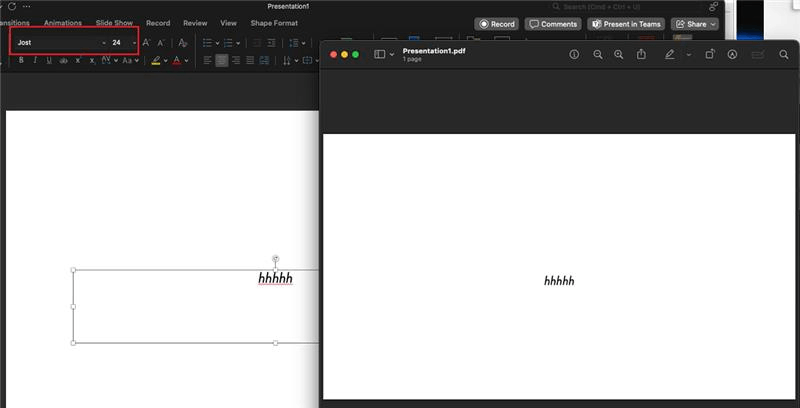 Powerpoint fails to export fonts and transparency correctly - Microsoft Q&A