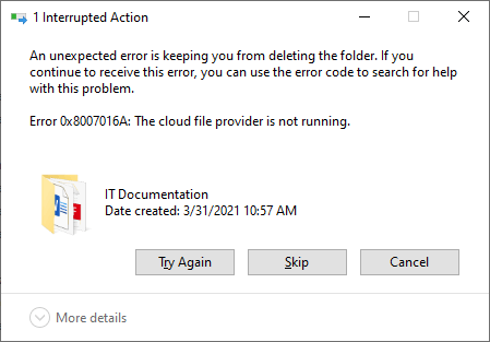 delete old business onedrive files and folders - Microsoft Q&A
