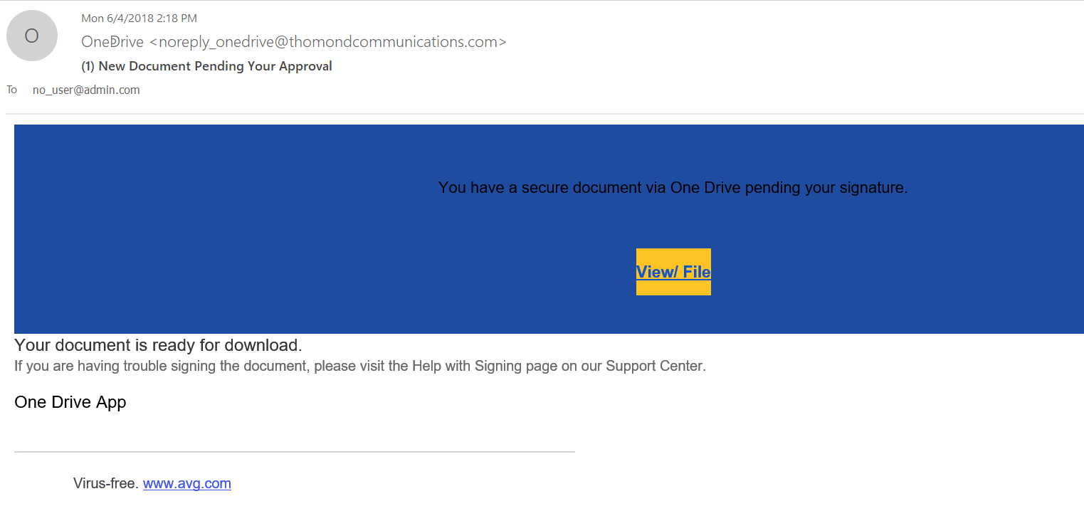 How to stop potential Phishing emails through OneDrive? - Microsoft Q&A