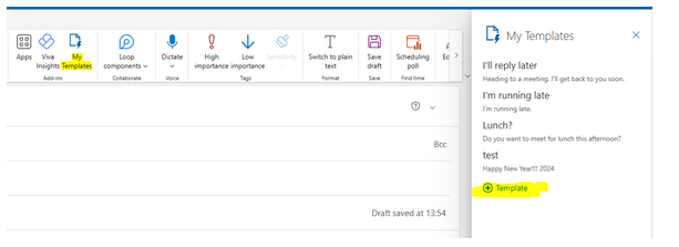 Where is the auto fill for my greeting go? - Microsoft Q&A