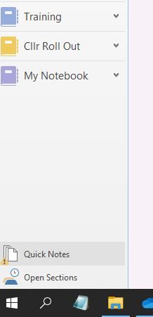 OneNote Quick Notes in Office 365 online and in App - Microsoft Q&A