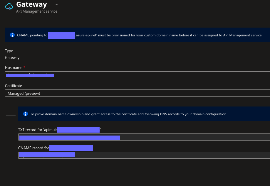 How can I configure API Management to automatically renew a managed ...