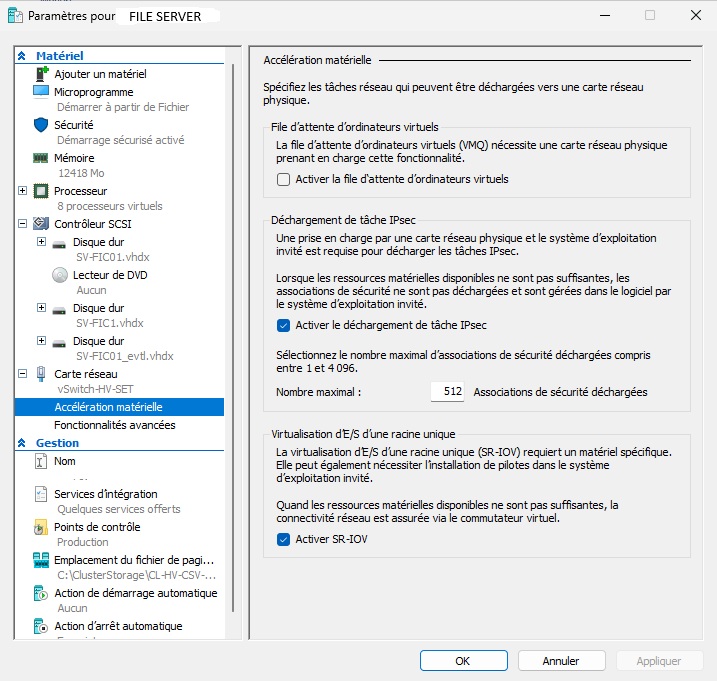 exemple file server windows 2025