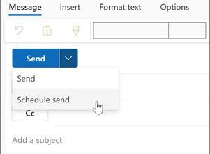 Using Delay Send in New Outlook and OWA - Microsoft Q&A