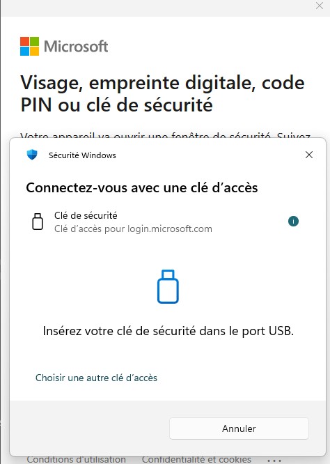 Quelle clé